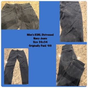 Men’s KUHL Distressed Jeans